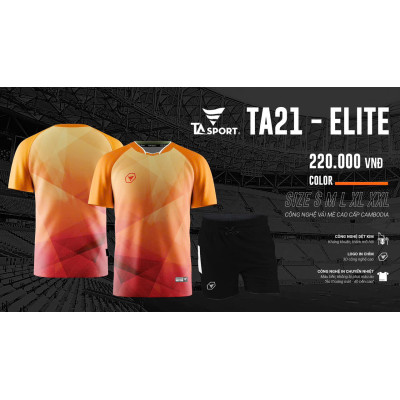 ÁO BÓNG ĐÁ KHÔNG LOGO TA25 ELITE